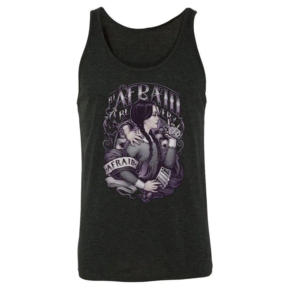 Unisex Jersey Tank - H66P8H5J - Charcoal Black Triblend - 5