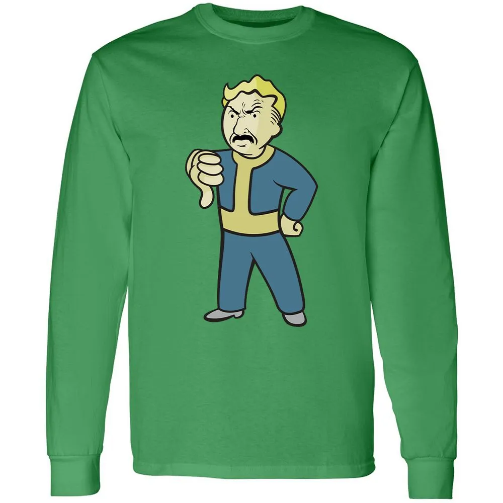 Long Sleeve T-Shirt - VA8NZQJ3 - Irish Green - 10