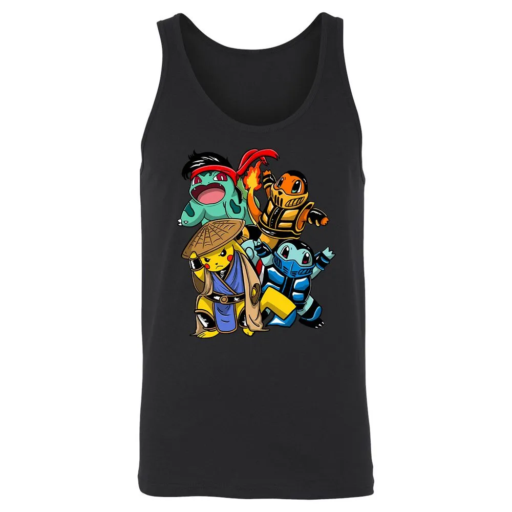 Unisex Jersey Tank - D66LCN8D - Black - 14