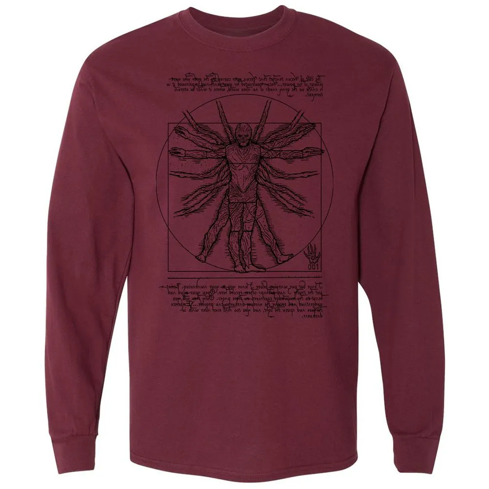 Long Sleeve T-Shirt - EPPB9MD2 - Maroon - 11