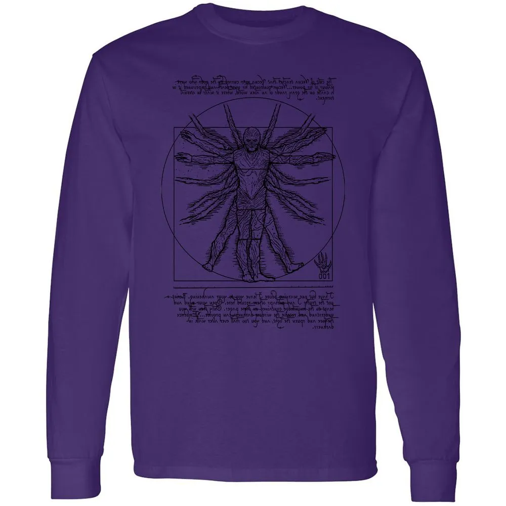 Long Sleeve T-Shirt - EPPB9MD2 - Purple - 13