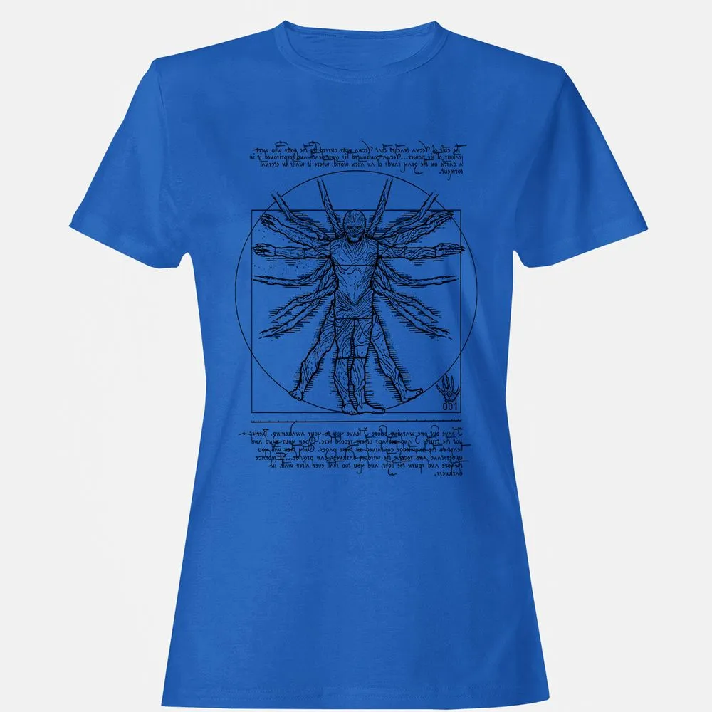 Women's T-Shirt - 76J3YFX2 - Royal - 14