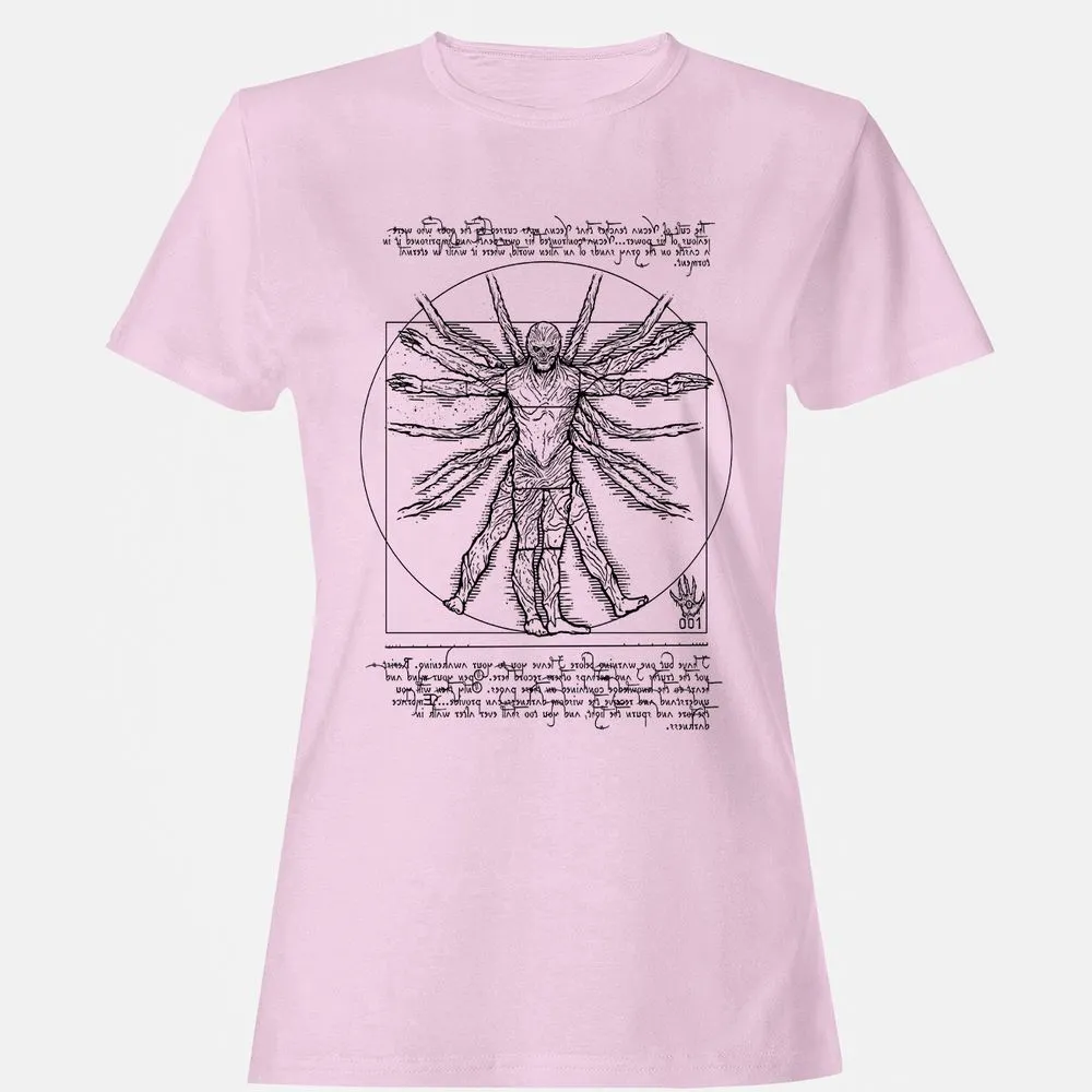 Women's T-Shirt - 76J3YFX2 - Light Pink - 9