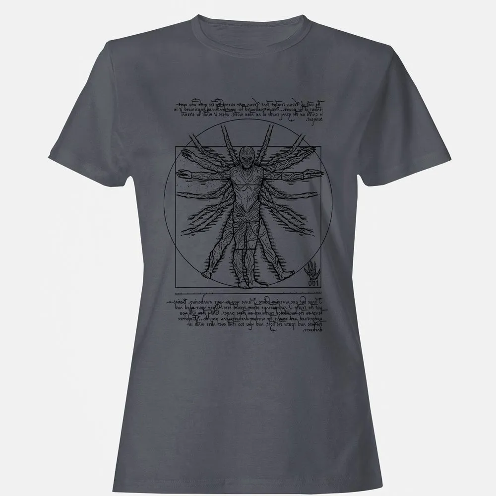 Women's T-Shirt - 76J3YFX2 - Dark Heather - 5