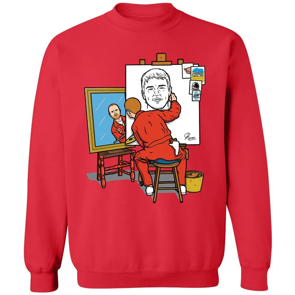 Classic Unisex Sweatshirt - FYUSK7QK - Red - 5