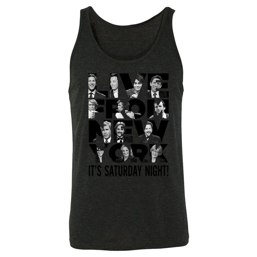 Unisex Jersey Tank - FCK4H582 - Charcoal Black Triblend - 5