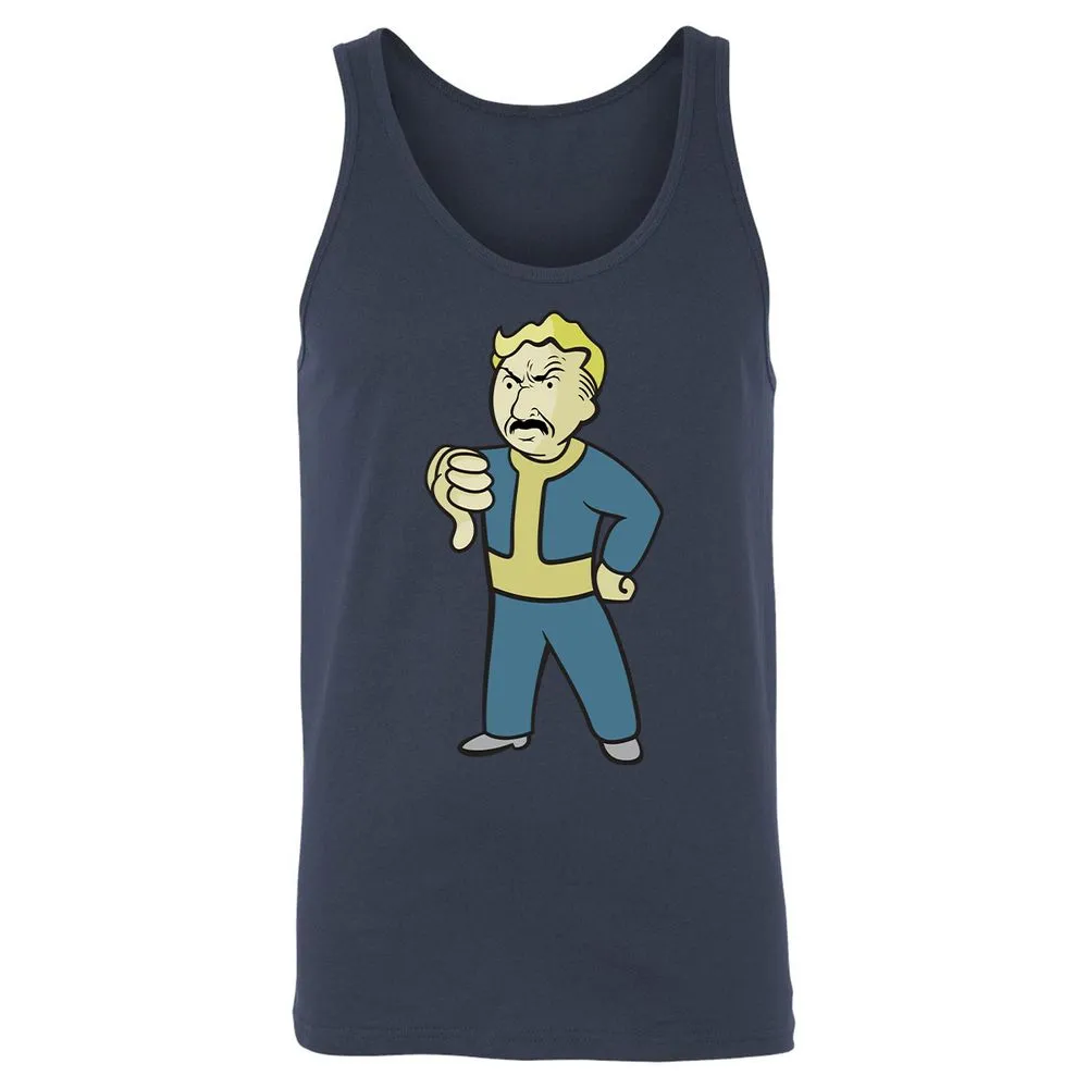 Unisex Jersey Tank - PX5XPJH8 - Navy - 8