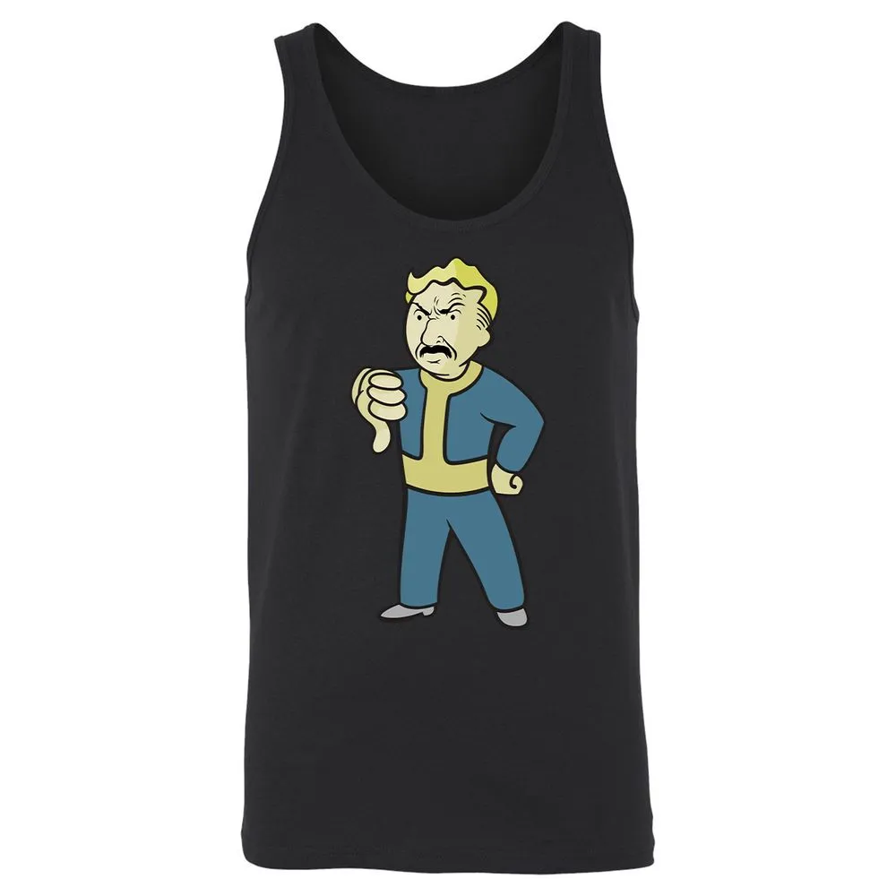 Unisex Jersey Tank - PX5XPJH8 - Black - 14