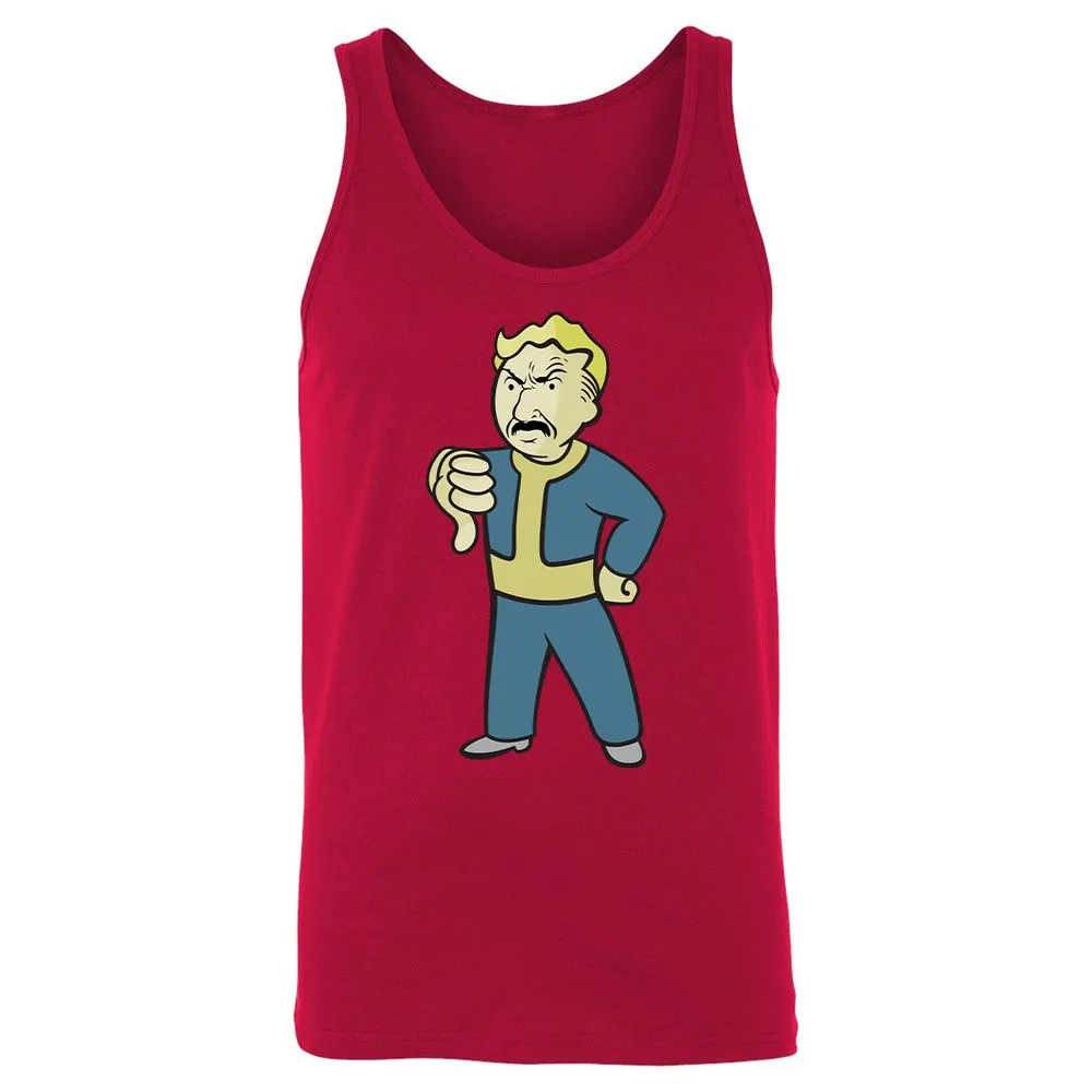 Unisex Jersey Tank - PX5XPJH8 - Red - 11