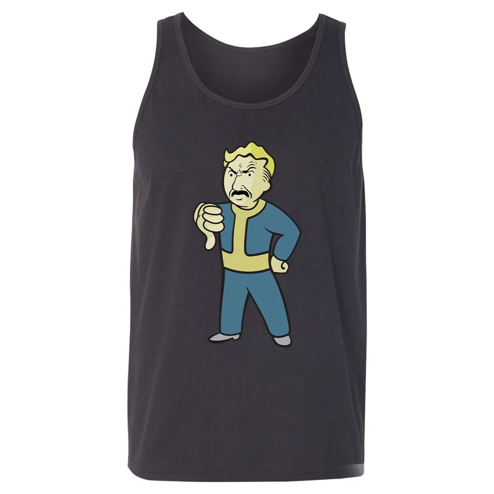 Unisex Jersey Tank - PX5XPJH8 - Dark Grey - 7