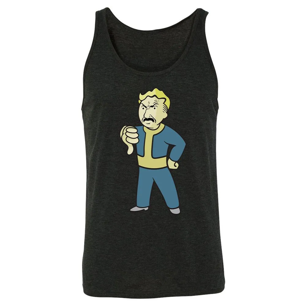 Unisex Jersey Tank - PX5XPJH8 - Charcoal Black Triblend - 5