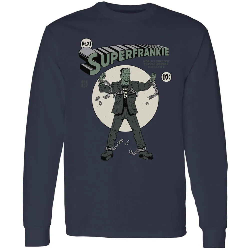 Long Sleeve T-Shirt - 5MGMD9V2 - Navy - 12