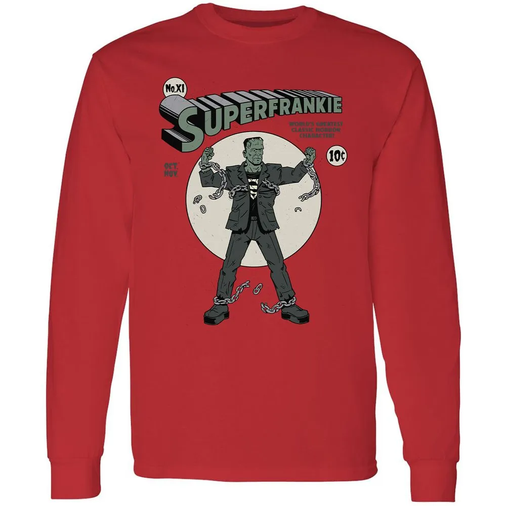 Long Sleeve T-Shirt - 5MGMD9V2 - Red - 14