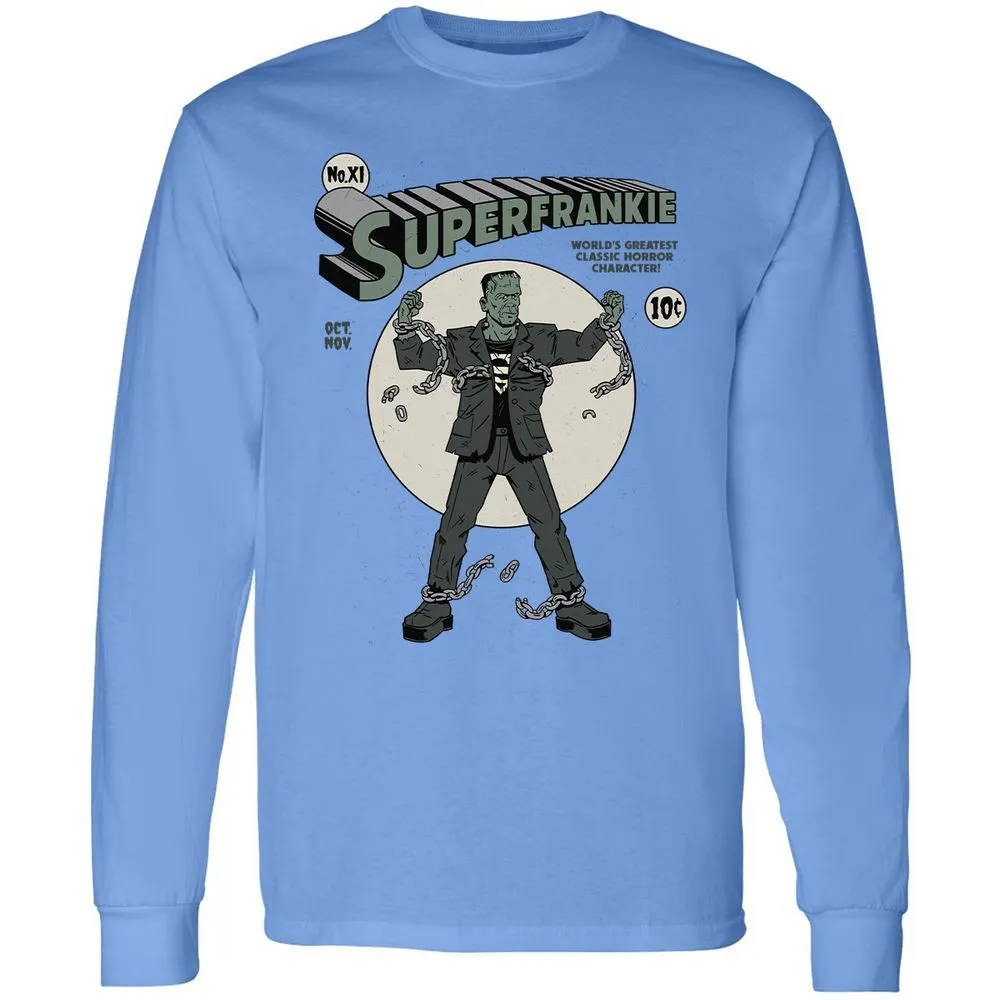 Long Sleeve T-Shirt - 5MGMD9V2 - Carolina Blue - 2