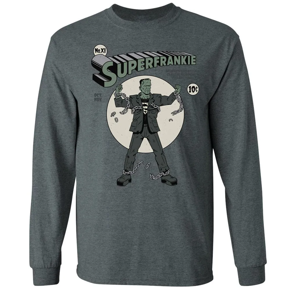 Long Sleeve T-Shirt - 5MGMD9V2 - Dark Heather - 15