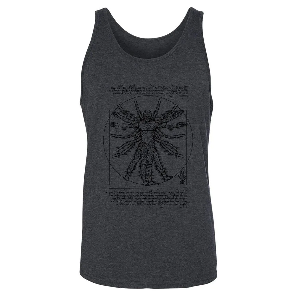Unisex Jersey Tank - KPHFGYJK - Dark Grey Heather - 6