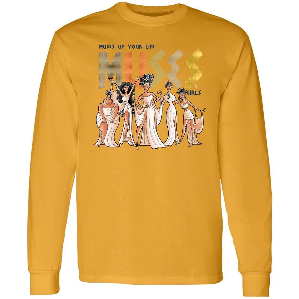 Long Sleeve T-Shirt - 7WMWC3TW - Gold - 9