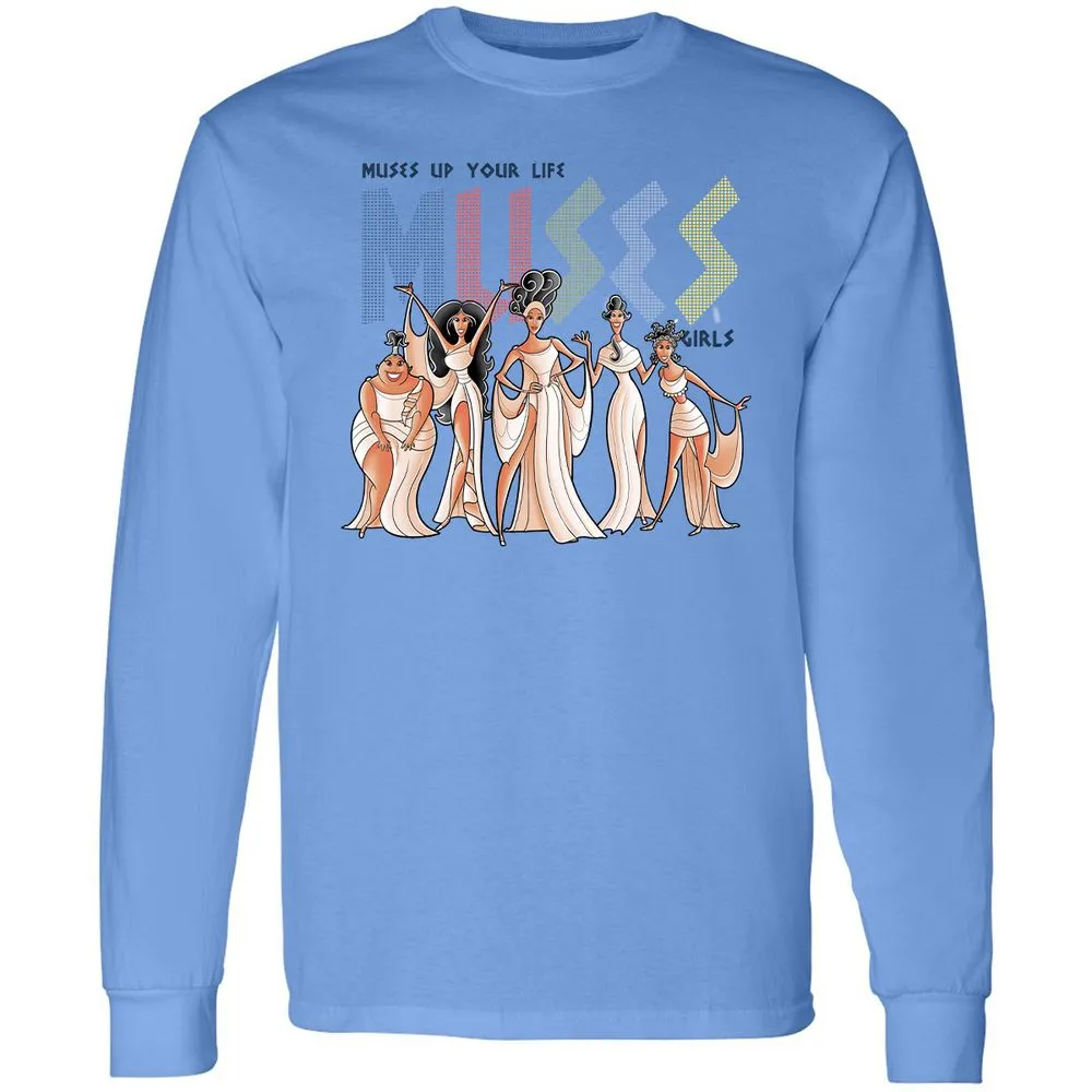 Long Sleeve T-Shirt - 7WMWC3TW - Carolina Blue - 2
