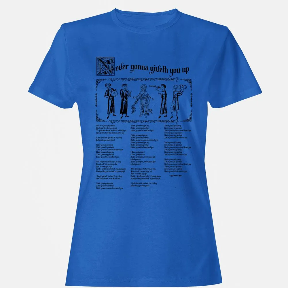 Women's T-Shirt - B94M3EBB - Royal - 14