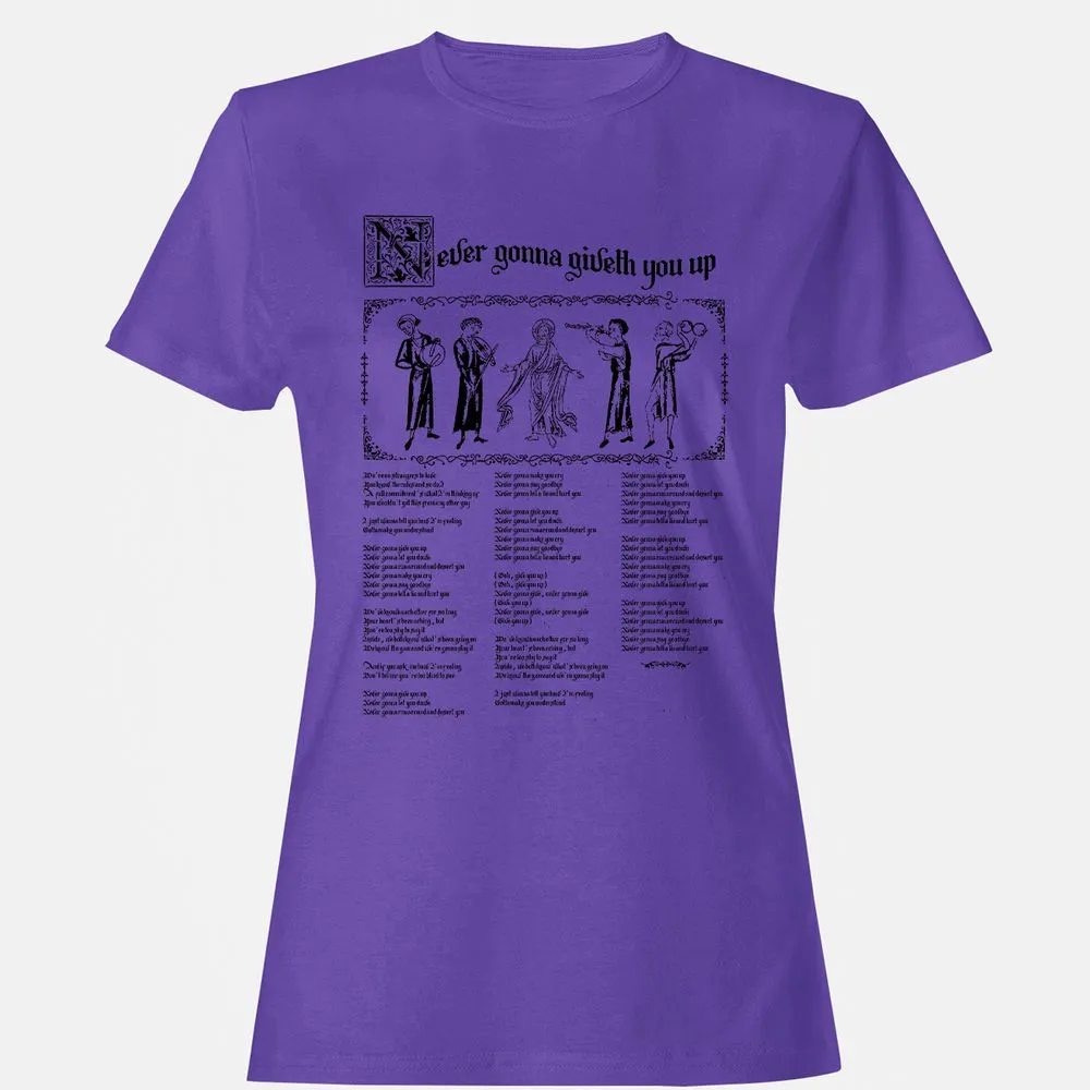 Women's T-Shirt - B94M3EBB - Purple - 12