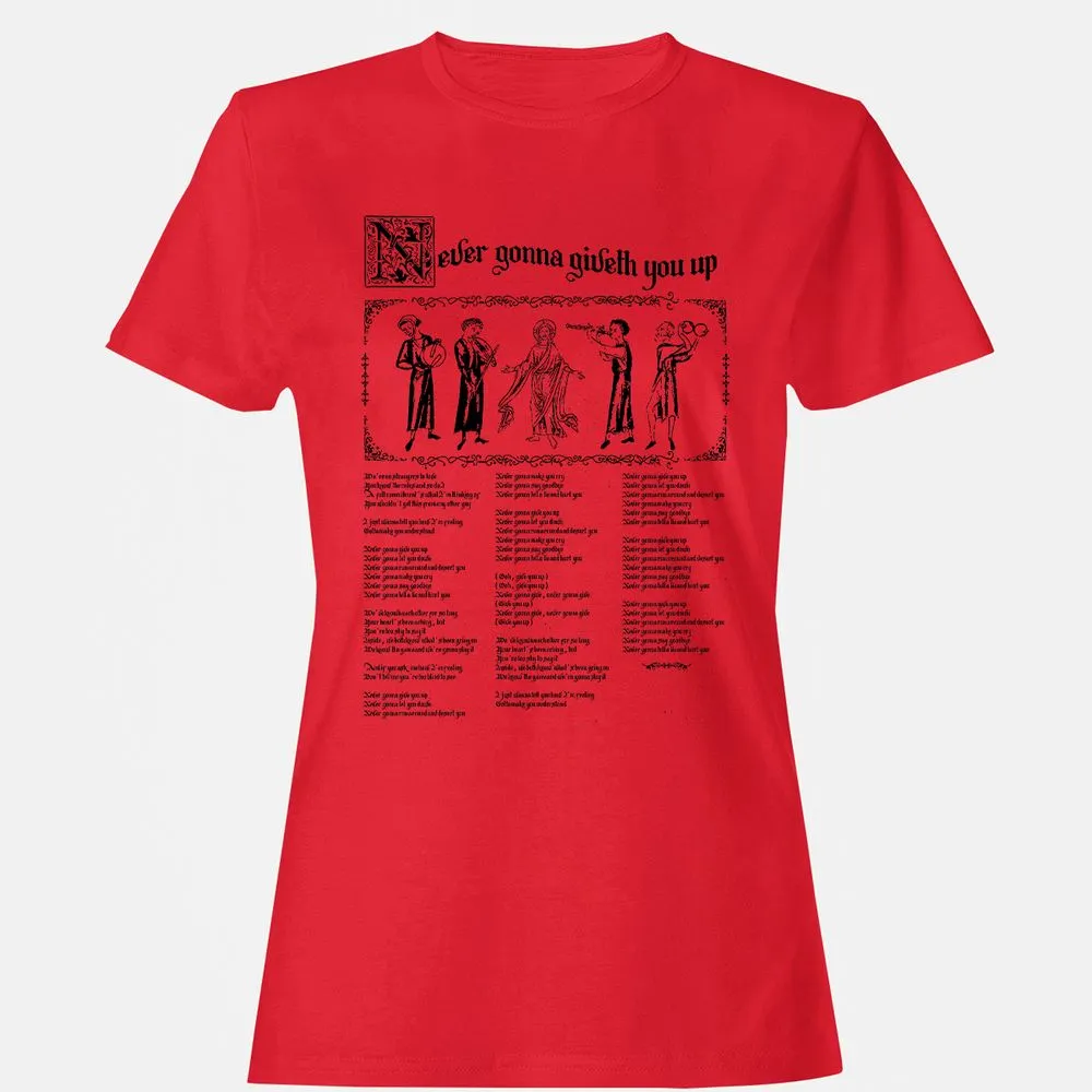 Women's T-Shirt - B94M3EBB - Red - 13