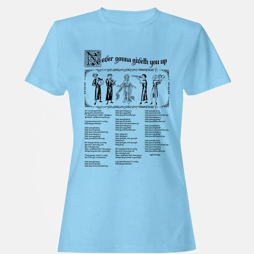 Women's T-Shirt - B94M3EBB - Light Blue - 8