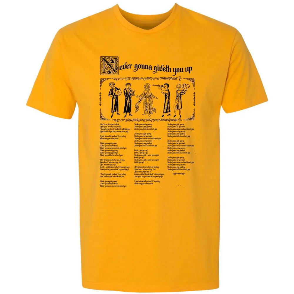 Premium Unisex T-Shirt - 7GN7EL7E - Gold - 12