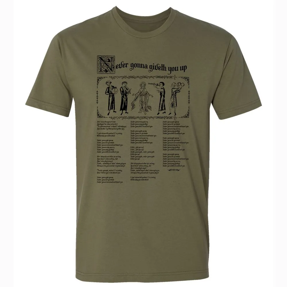 Premium Unisex T-Shirt - 7GN7EL7E - Military Green - 5