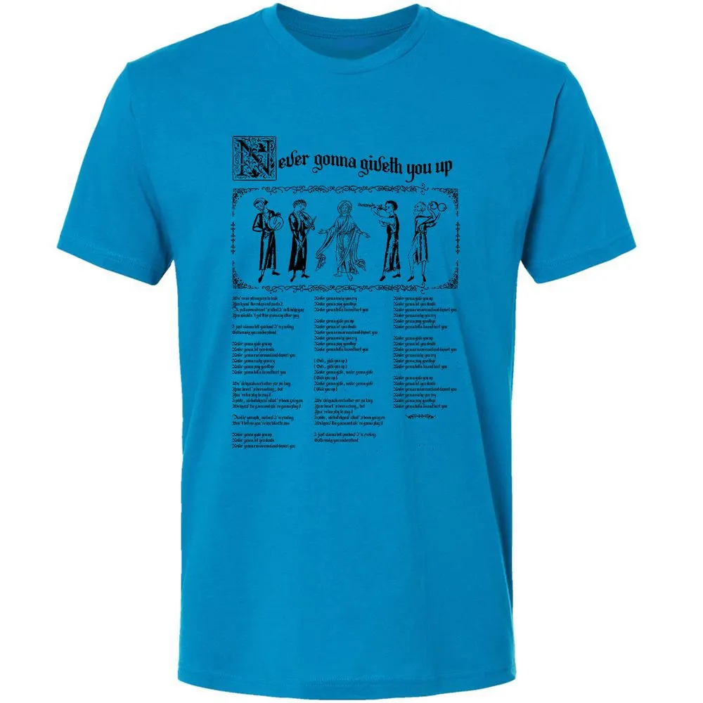 Premium Unisex T-Shirt - 7GN7EL7E - Turquoise - 4