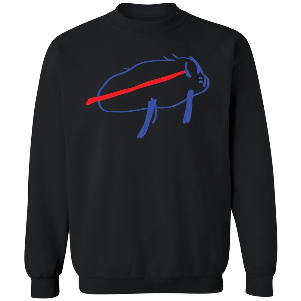 Classic Unisex Sweatshirt - S4GZN3QE - Black - 12