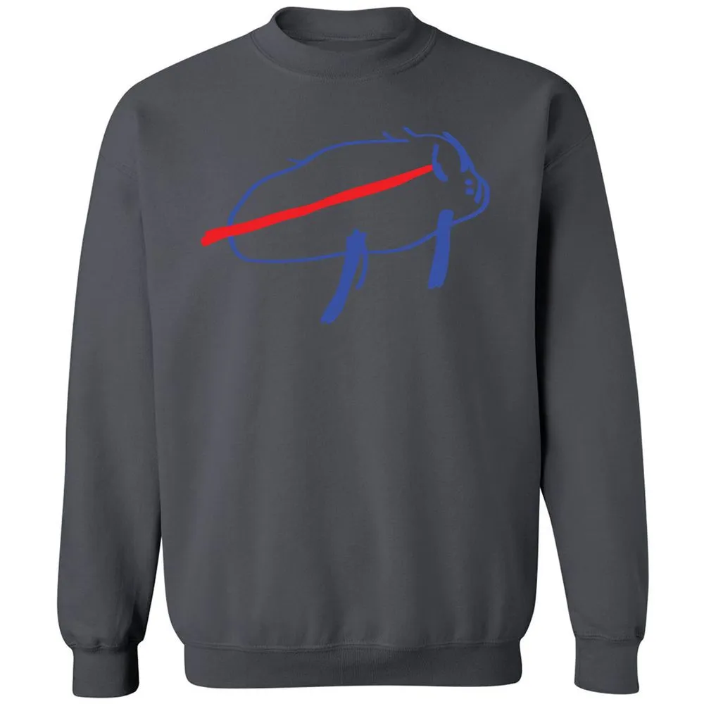Classic Unisex Sweatshirt - S4GZN3QE - Charcoal - 7