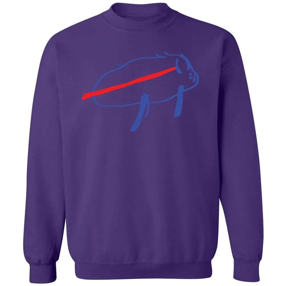 Classic Unisex Sweatshirt - S4GZN3QE - Purple - 6