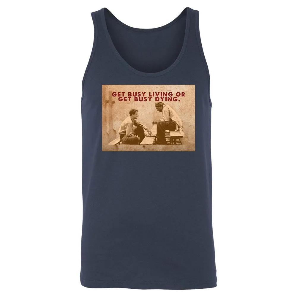 Unisex Jersey Tank - QMK3K9GT - Navy - 8