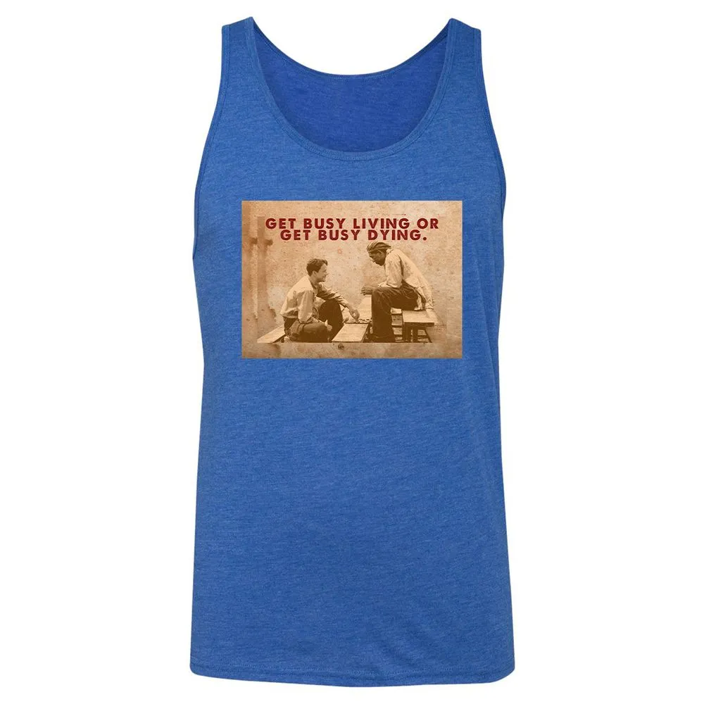 Unisex Jersey Tank - QMK3K9GT - True Royal Triblend - 12