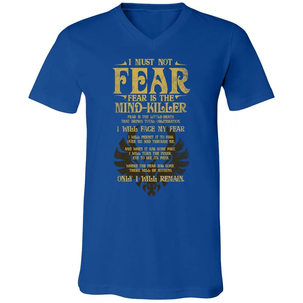 Unisex V-Neck T-Shirt - 4XVLGZ2B - True Royal - 4