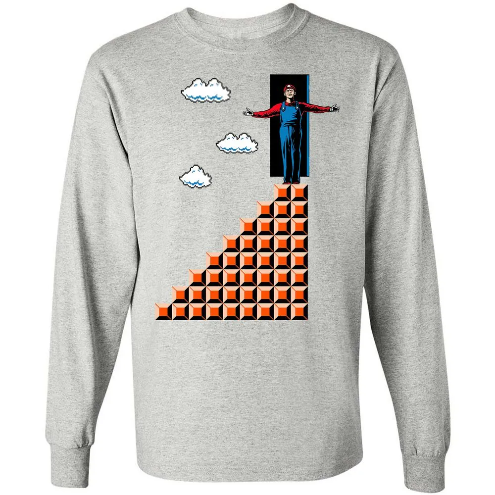 Long Sleeve T-Shirt - YW313TCS - Ash - 5