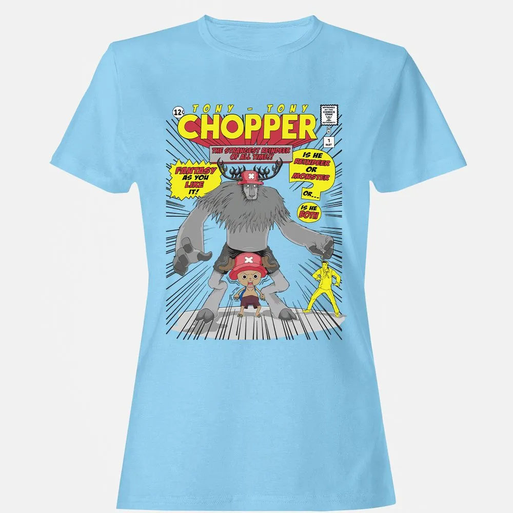 Women's T-Shirt - PYYVY34J - Light Blue - 8