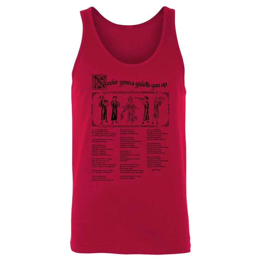 Unisex Jersey Tank - ZPRKQQX5 - Red - 11