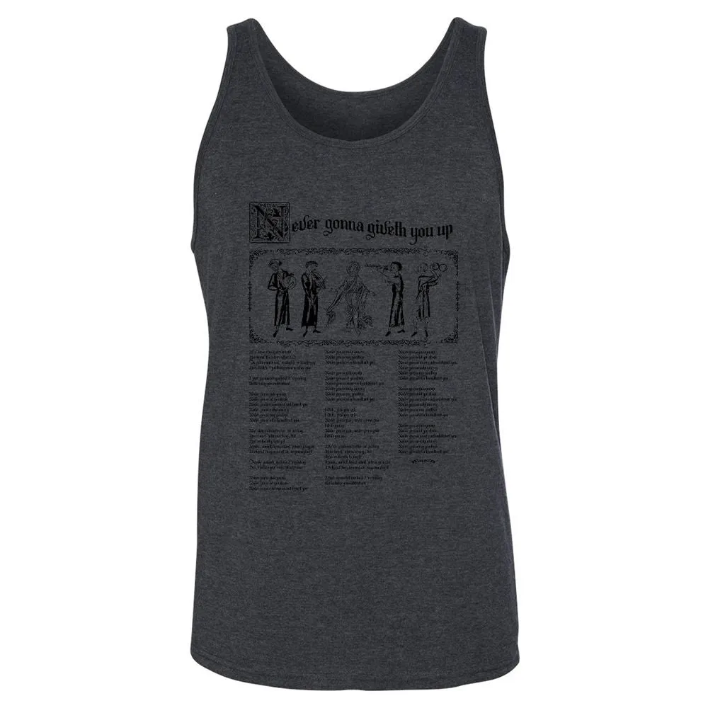 Unisex Jersey Tank - ZPRKQQX5 - Dark Grey Heather - 6