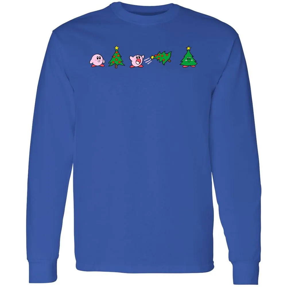Long Sleeve T-Shirt - 5A6JC55F - Royal - 4