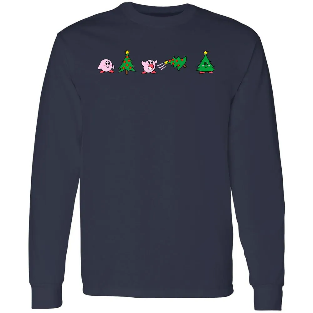 Long Sleeve T-Shirt - 5A6JC55F - Navy - 12