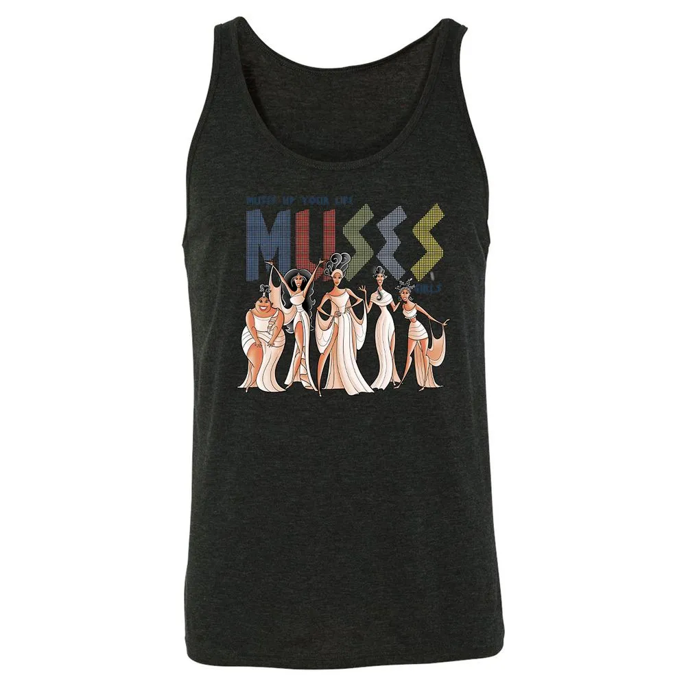 Unisex Jersey Tank - 47HQAC7W - Charcoal Black Triblend - 5