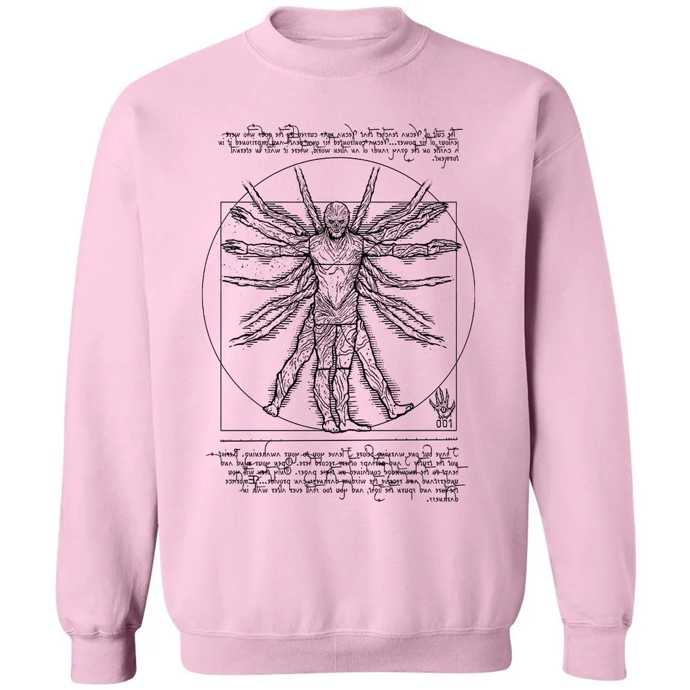 Classic Unisex Sweatshirt - MKBVLKGE - Light Pink - 3