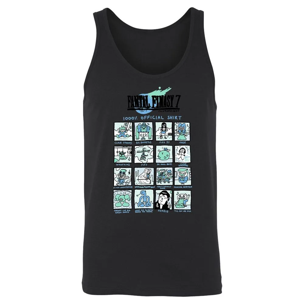 Unisex Jersey Tank - QYC28MB3 - Black - 14