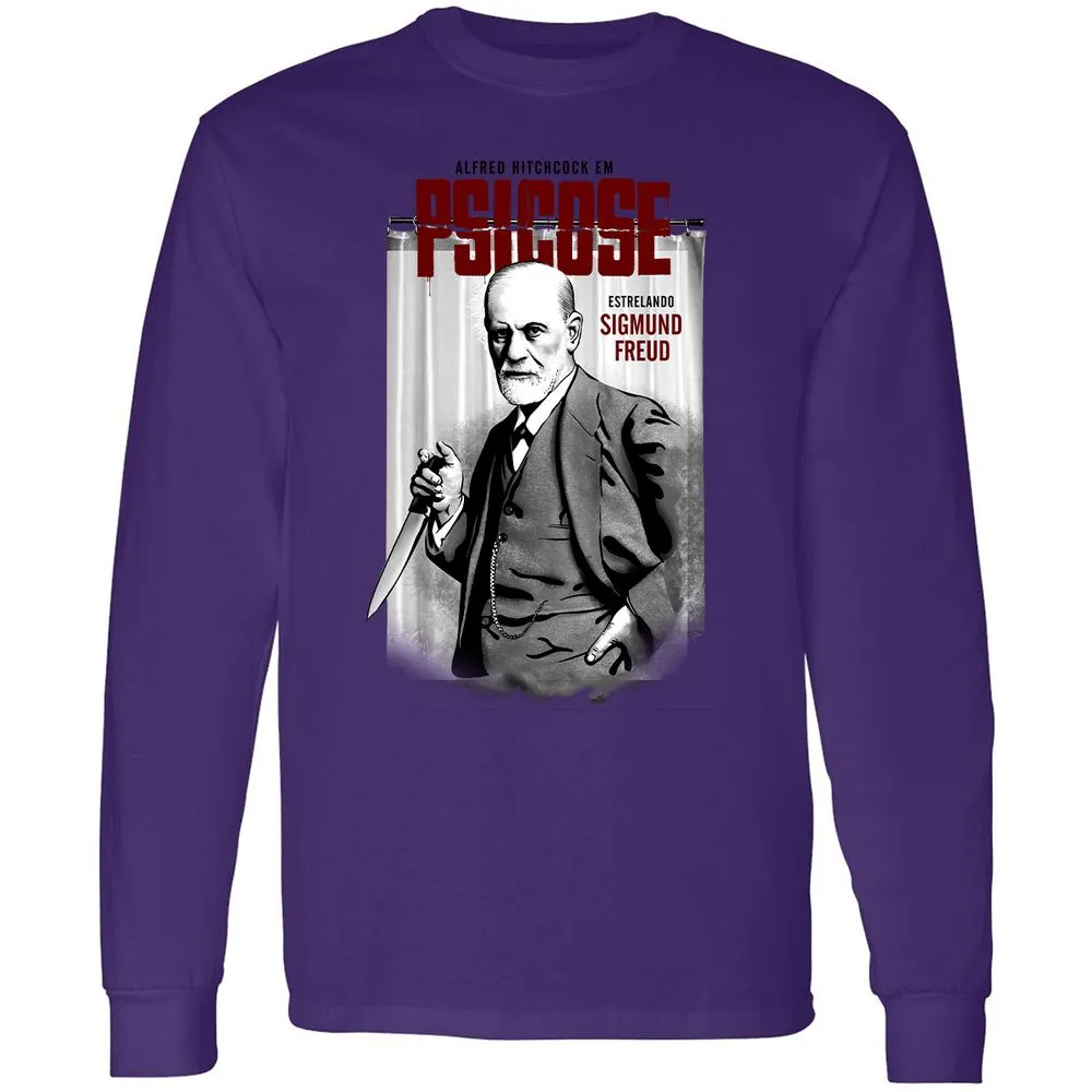 Long Sleeve T-Shirt - BWDZFNE2 - Purple - 13
