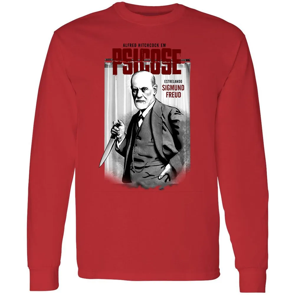 Long Sleeve T-Shirt - BWDZFNE2 - Red - 14