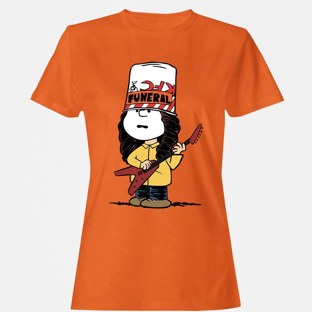 Women's T-Shirt - QH7PCTP9 - Orange - 11