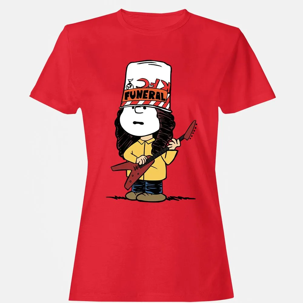 Women's T-Shirt - QH7PCTP9 - Red - 13
