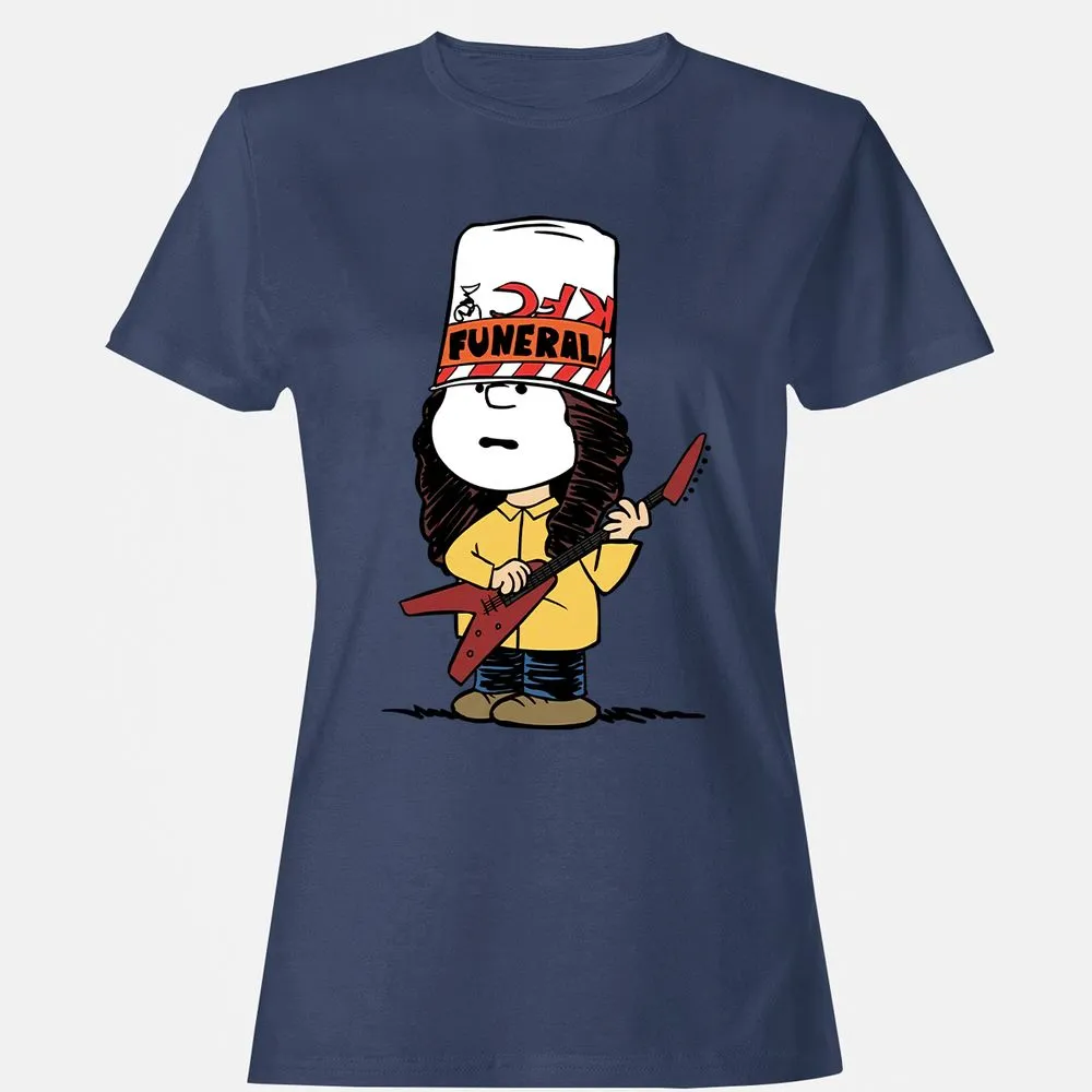 Women's T-Shirt - QH7PCTP9 - Navy - 10