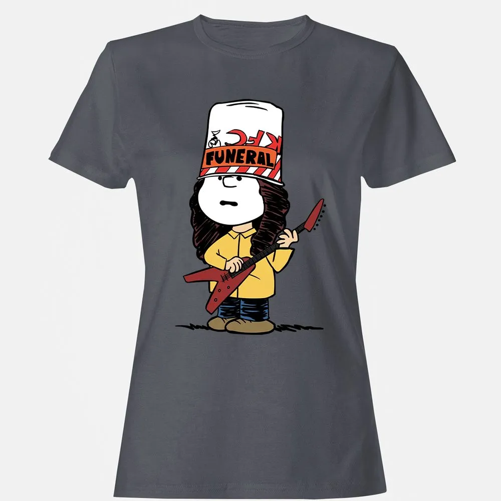 Women's T-Shirt - QH7PCTP9 - Dark Heather - 5